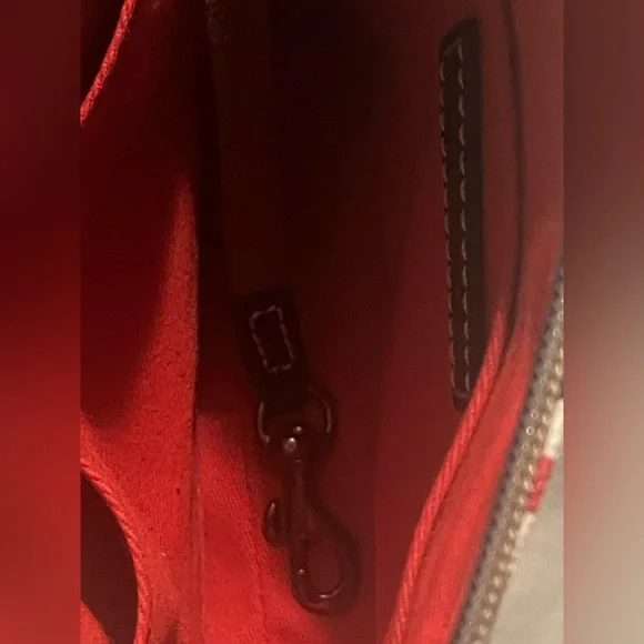 Dooney & Bourke ginger pouchette crossbody. Like new condition. - Picture 11 of 13